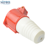Ổ công nghiệp di động đỏ IP44 3P+E 6h 16A 380~415V Siron S44F46-16R1
