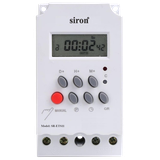 Công tắc hẹn giờ tắt mở kỹ thuật số lắp tường tủ điện Siron SR-ETS11