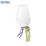 Công tắc cảm biến ánh sáng lắp nổi ngoài trời kín nước 10A Siron SR-LS332
