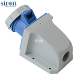 Ổ cắm lắp nổi màu xanh IP67 2P+E 6h 16A 220~250V Siron S67S36-16B1
