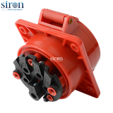 Ổ cắm công nghiệp âm đỏ IP44 3P+N+E 6h 16A 220~415V Siron S44R56-16R1