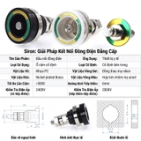 Ổ cắm tiếp địa tăng cường y tế chuyên dụng Siron SR-PE OLD06-01