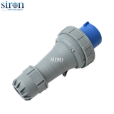 Phích cắm di động xanh IP67 2P+E 6h 125A 220~250V Siron P67F36-125B2