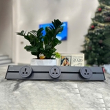 Thanh ray Track socket lắp nổi 60 cm màu ghi Siron TF1006-60