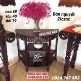  Bàn bán nguyệt ziczac5