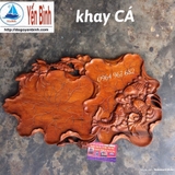 Khay trà cá chép MS 013