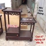 Kệ bày đồ nhị sơn thùng 1
