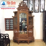 TỦ CHÙA GỖ GỤ TA QUẢNG BÌNH 3