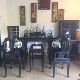 bộ ghế vách nho 4