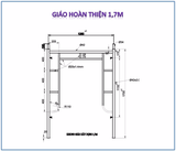 Giáo hoàn thiện 1,7m và 1,5m