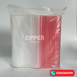 Túi zipper chỉ đỏ đủ size