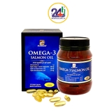 Viên dầu cá hồi Dr.Natural Omega 3 Salmon Oil 1000mg (180v)