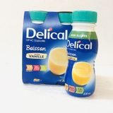 Sữa Delical Vanilla 200ml uống liền- (Nắp Xanh)- Cho người phẫu thuật, ung thư- hỗ trợ đến 30k phí ship khi mua từ 4 lốc