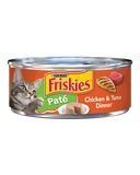 Friskies Pate Chicken & Tuna Dinner 156g