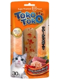 Snacks Bánh Thưởng Cho Mèo Cá ngừ+Khô cá ngừ Nguyên Miếng TORO TORO 30G