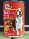 Pate Pet8 (CF04) Dog Food - Chicken Flavor 400g