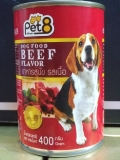 Pate Pet8 (CF05) Dog Food - Beef Flavor 400g