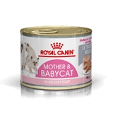 ROYAL CANIN Mother & Babycat - Pate Nhuyễn Dành Cho Mèo Mẹ & Mèo Con Tập Ăn 195gr