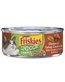 Friskies Indoor Chicken & Turkey Casserole Garden Gravy 156g