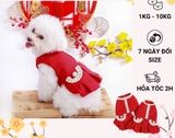 Đầm xinh cho chó mèo thú cưng, đầm thiết kế cho chó mèo