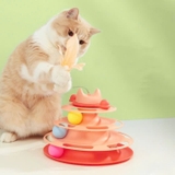 Meow Turntable Toy – Đồ Chơi Bàn Xoay Cho Mèo