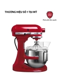 Máy Trộn bột Bát Nâng Công Suất Lớn KitchenAid 5KPM5EER Heavy Duty 220V Màu Đỏ