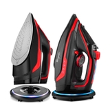 Bàn là hơi nước không dây Lehmann LGOIR-2632 kèm đế sạc 3000W màu đỏ đen