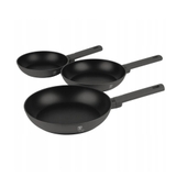 Bộ 3 chảo Berlinger Haus BH/8138 3pcs Frypan Set 20 – 24 – 28cm màu than đen – Antracit Collection