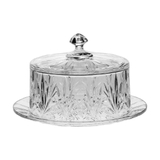 Đĩa Pha Lê có nắp Tulip Bohemia 23cm