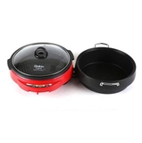 NỒI LẨU ĐIỆN ĐA NĂNG KITCHEN FLOWER KEP-105, CHÍNH HÃNG