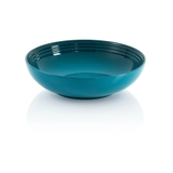 Đĩa sâu lòng LeCreuset Servierschale 32cm Deep Teal - màu xanh cổ vịt