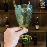 Bộ 6 ly thủy tinh vân lưới Seka SKT24G6 (240ml, màu xanh matcha)