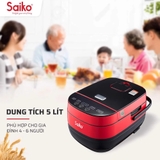 Nồi cơm điện cao tần Saiko IH-5500T, dung tích 1.5 lít