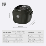 NỒI CƠM ĐIỆN TÁCH ĐƯỜNG GUME GM-RC1430