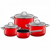 Bộ nồi 4 món Silit Passion Red có quánh - Made In Germany