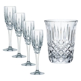 BÌNH ƯỚP LẠNH RƯỢU , CHAMPAGNE VÀ 4 LY UỐNG CHAMPAGNE NACHTMANN 102386