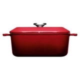 Chảo vuông WOLL Iron Casserole Square 24x24cm Chili Red, NHẬP ĐỨC