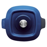 Chảo vuông WOLL Iron Casserole Square 24x24cm Cobalt Blue, NHẬP ĐỨC