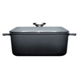 Chảo vuông WOLL Iron Casserole Square 24x24cm Carbon Grey, NHẬP ĐỨC