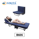 Giường Gấp Ba Khúc Có Đệm Nikita NKT – B605