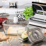 Bộ Hộp Thuỷ Tinh Đựng Thực Phẩm Hút Chân Không Caso VacuBoxx ES 1197