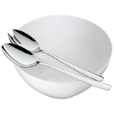 Set bát sâu (26cm) + 2 thìa (30cm) ăn salat WMF Salatset Bistro