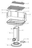 BẾP NƯỚNG NGOÀI TRỜI LANDMANN 11290