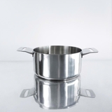 Nồi inox 316 đúc liền khối Haatz HYP720, size 20cm