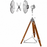Quạt cây ba chân cổ điển Unold