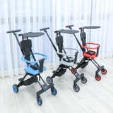 XE ĐẨY TRẺ EM ĐẢO CHIỀU GẤP GỌN CÓ MÁI CHE PLAYKIDS