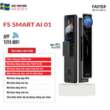 Khoá cửa nhận diện khuôn mặt Faster FS SMART AI 01