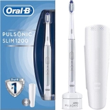 Bàn chải đánh răng điện Oral-B Pulsonic Slim 1200 Silver incl Travelcase