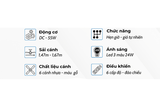 Quạt trần đèn Klasse 58KSA 902