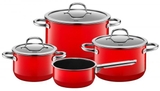 Bộ nồi 4 món Silit Passion Red có quánh - Made In Germany
